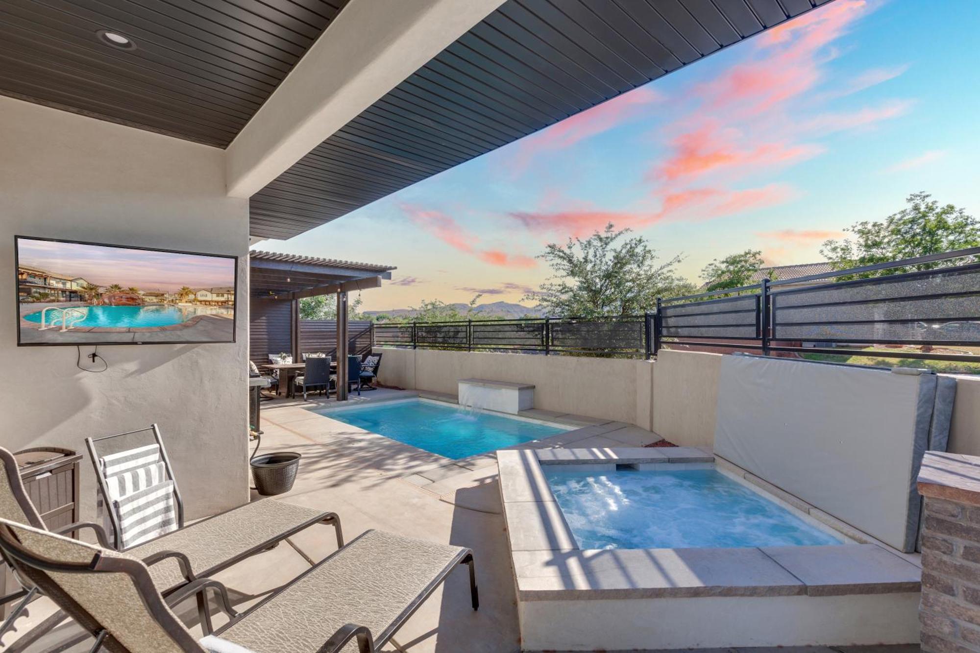 Red Mountain Retreat At Ocotillo Springs Resort 43 Brand New Home, Private Pool, & Hot Tub Santa Clara 외부 사진